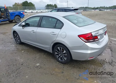 2014 Honda Civic Ex from USA, damaged, VIN 19XFB2F83EE244530